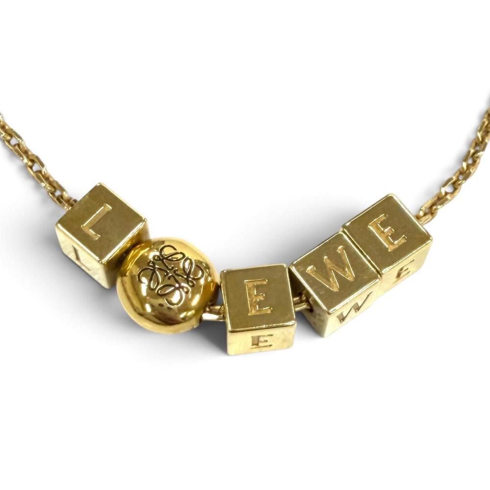LOEWE Silver Necklace